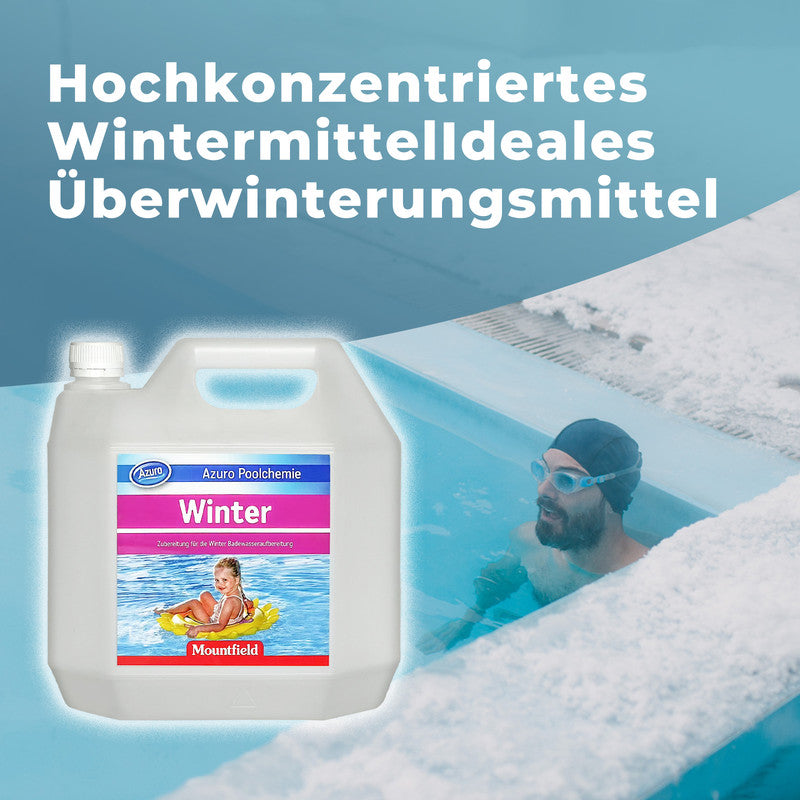 Azuro Winterfit 3 L Pool Wintermittel – Winterschutz gegen Kalk, Ablagerungen & Verschmutzungen