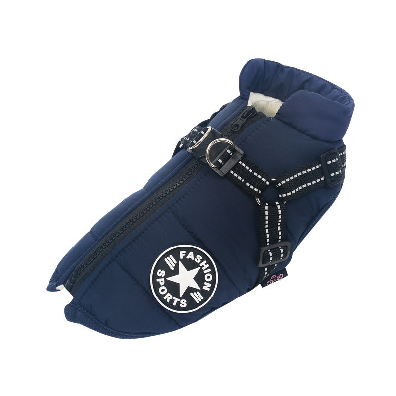 Wasserfeste Hundegeschirr-Jacke