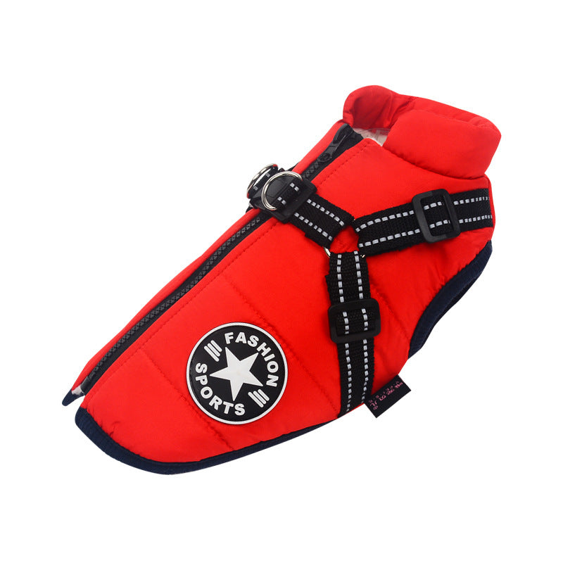 Wasserfeste Hundegeschirr-Jacke