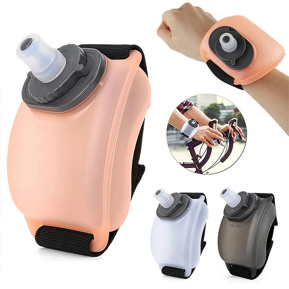 Trinkflasche fürs Handgelenk – Ideal für Sport & Outdoor