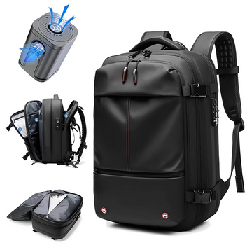 Vakuum-Reiserucksack – Kompressions-Travel-Backpack für platzsparendes Packen