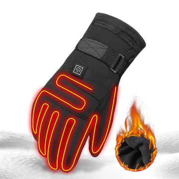 Elektrische Heizhandschuhe – 3 Heizstufen, Touchscreen-fähig, Wasserabweisend