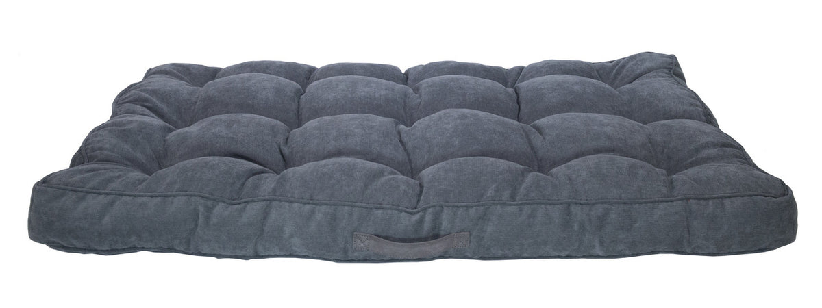 Palettenkissen 115×75×12 cm Blau-Grau – Loungekissen aus Cordstoff, bequem und formstabil