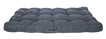 Palettenkissen 115×75×12 cm Blau-Grau – Loungekissen aus Cordstoff, bequem und formstabil