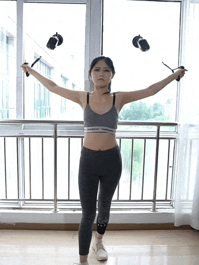 Fitness-Zugseiltrainer mit Saugnapf – Widerstandsseil für Pull-Down-Übungen zu Hause