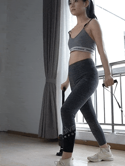 Fitness-Zugseiltrainer mit Saugnapf – Widerstandsseil für Pull-Down-Übungen zu Hause