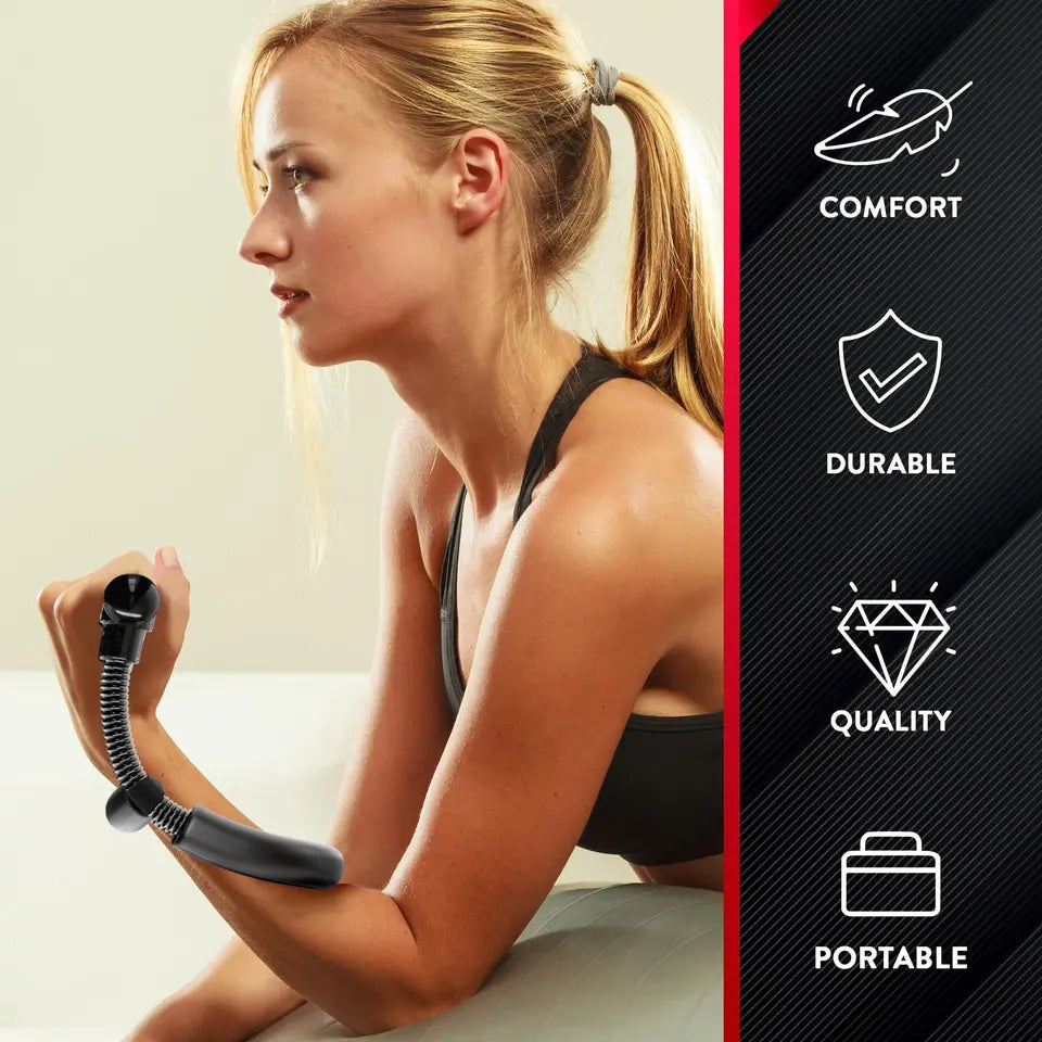 Hand- und Unterarmtrainer – Kompakter Griff- und Handmuskel-Exerciser mit 7 kg Widerstand