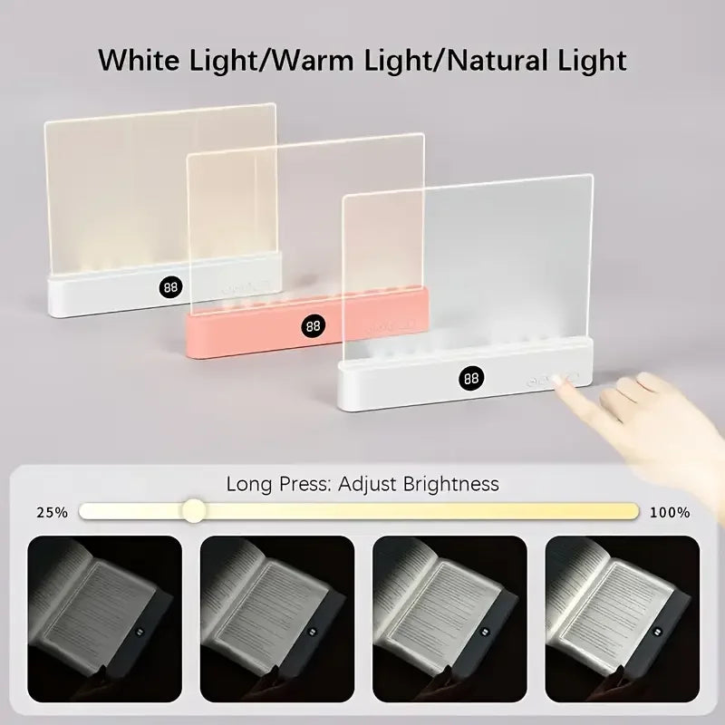 Smart LED Leselampe – kompakt & augenschonend