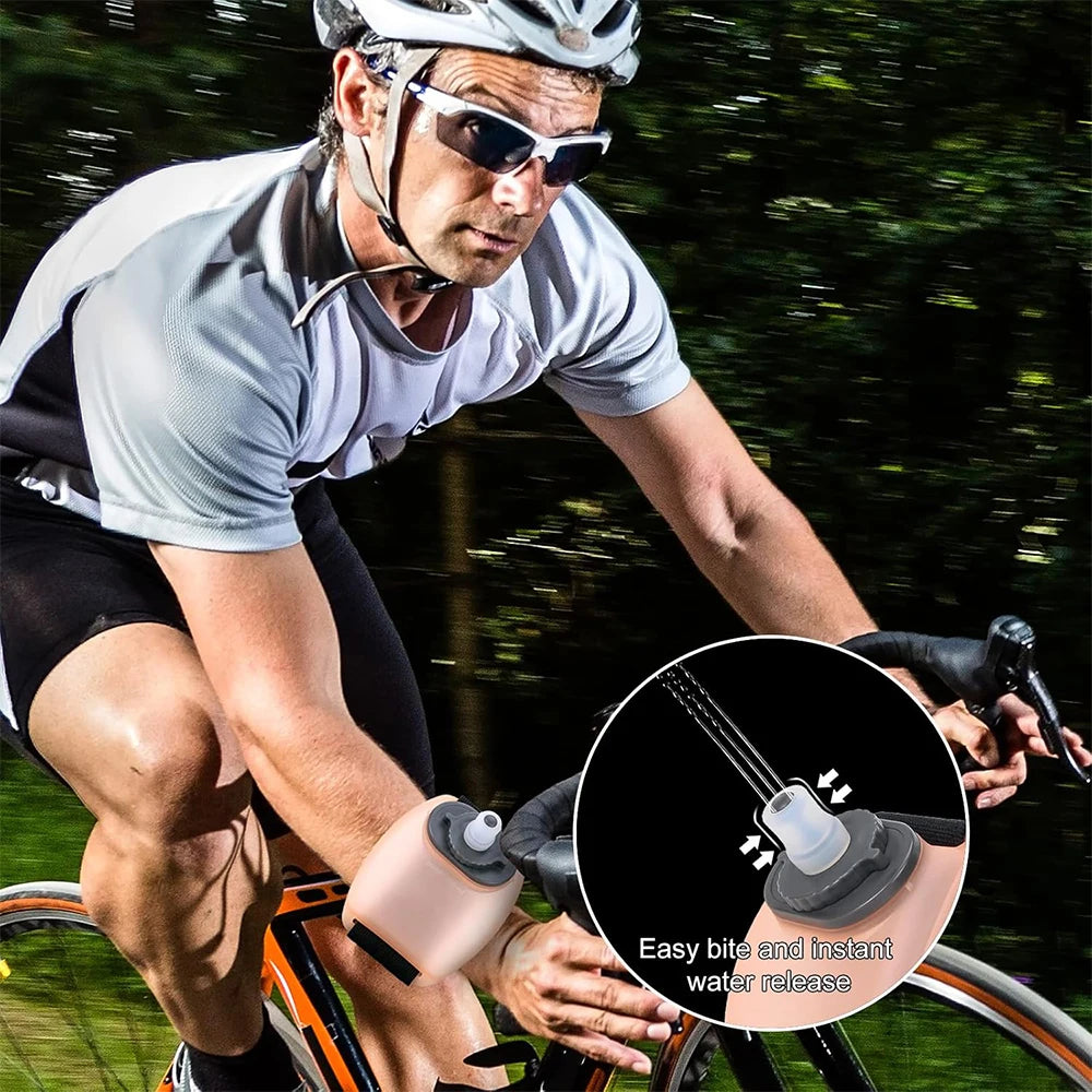 Trinkflasche fürs Handgelenk – Ideal für Sport & Outdoor