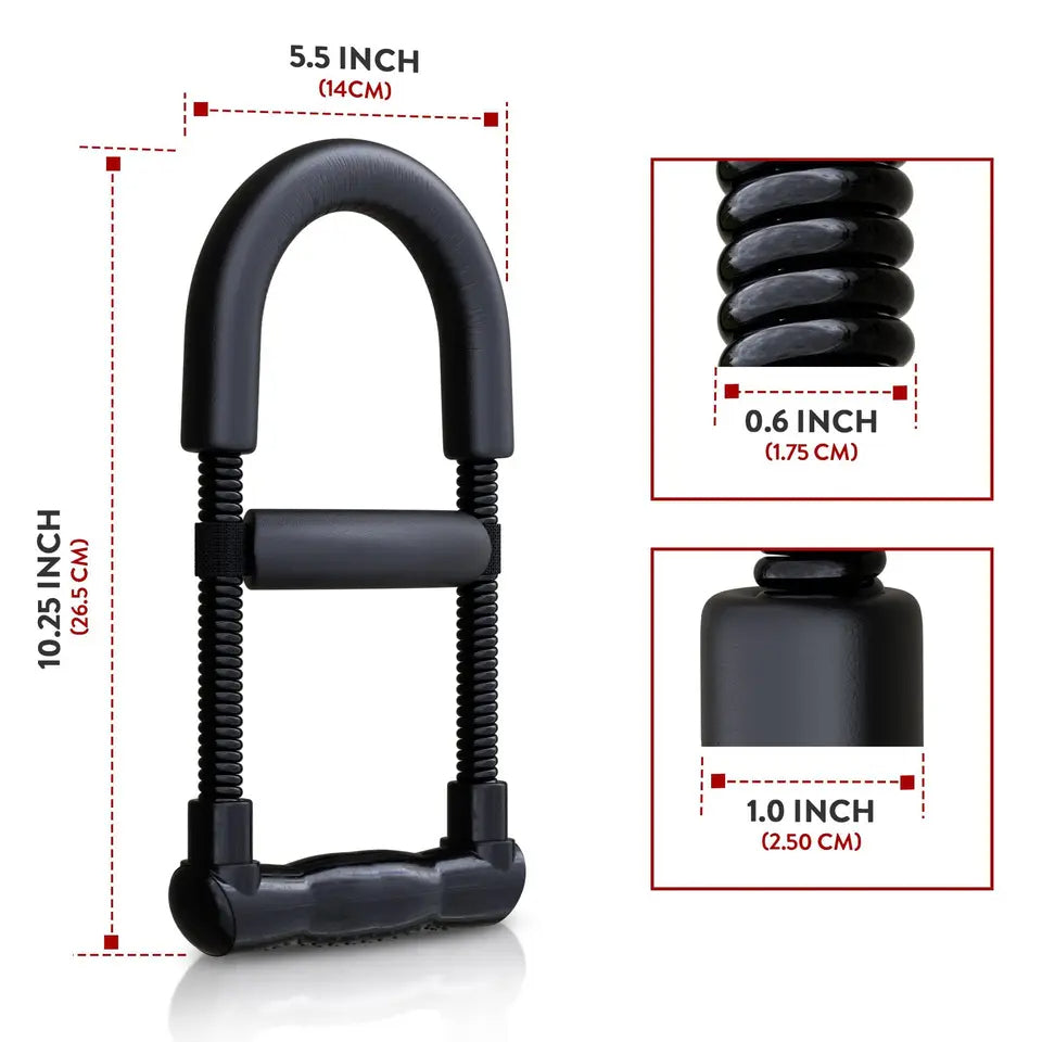 Hand- und Unterarmtrainer – Kompakter Griff- und Handmuskel-Exerciser mit 7 kg Widerstand