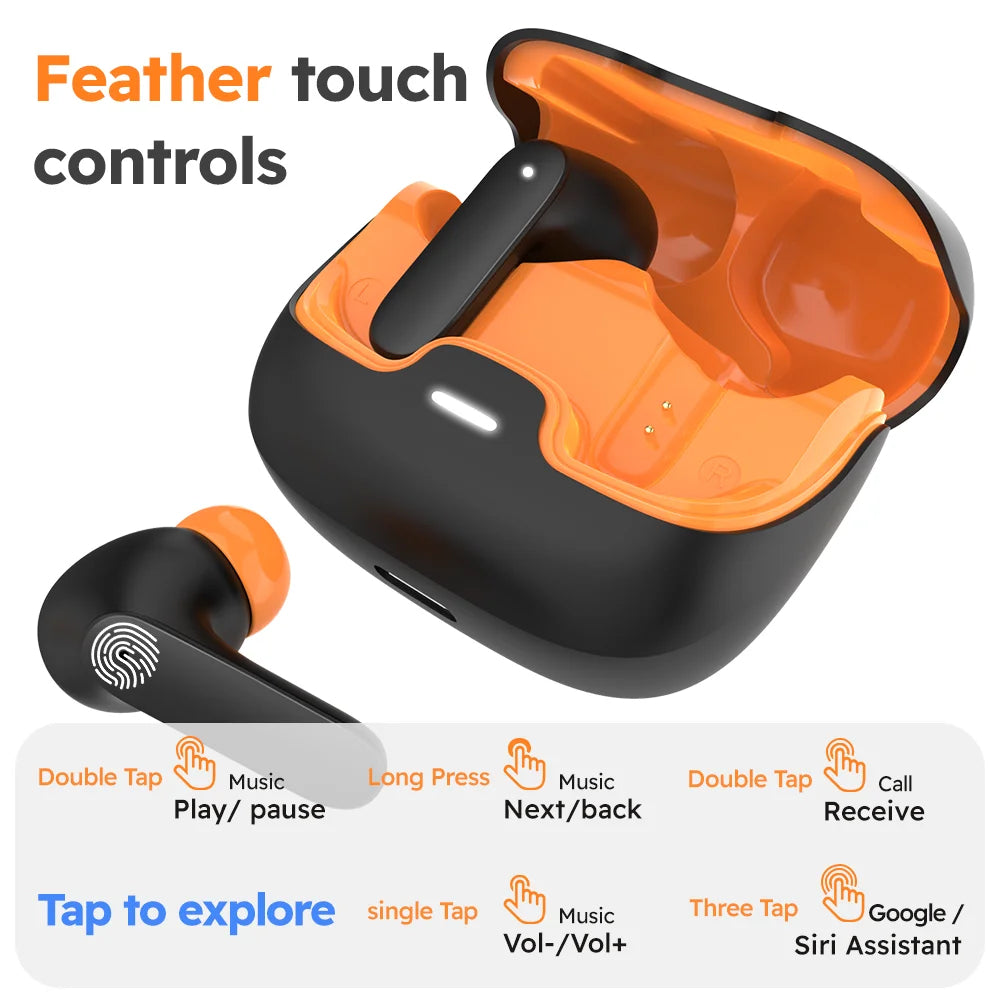 TWS Bluetooth In-Ear Kopfhörer mit Ultra-Low-Latency & ENC Geräuschunterdrückung