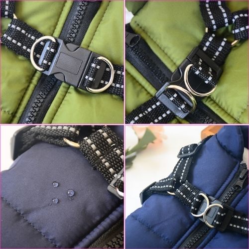 Wasserfeste Hundegeschirr-Jacke