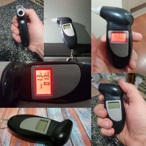 Alkoholtester für Atemalkohol – Tragbarer Breathalyzer für sicheres Fahren