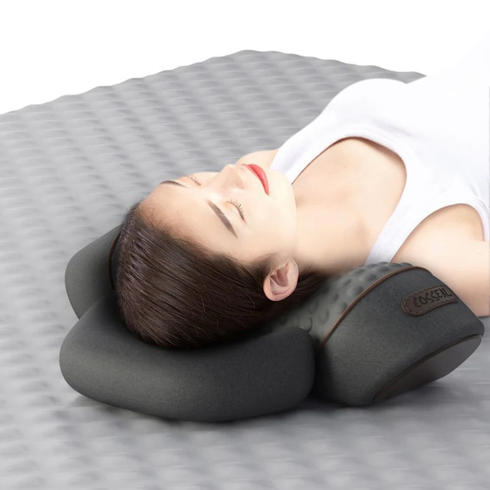 Elektrisches Nackenmassage-Kissen – Wärme & Vibrationsfunktion