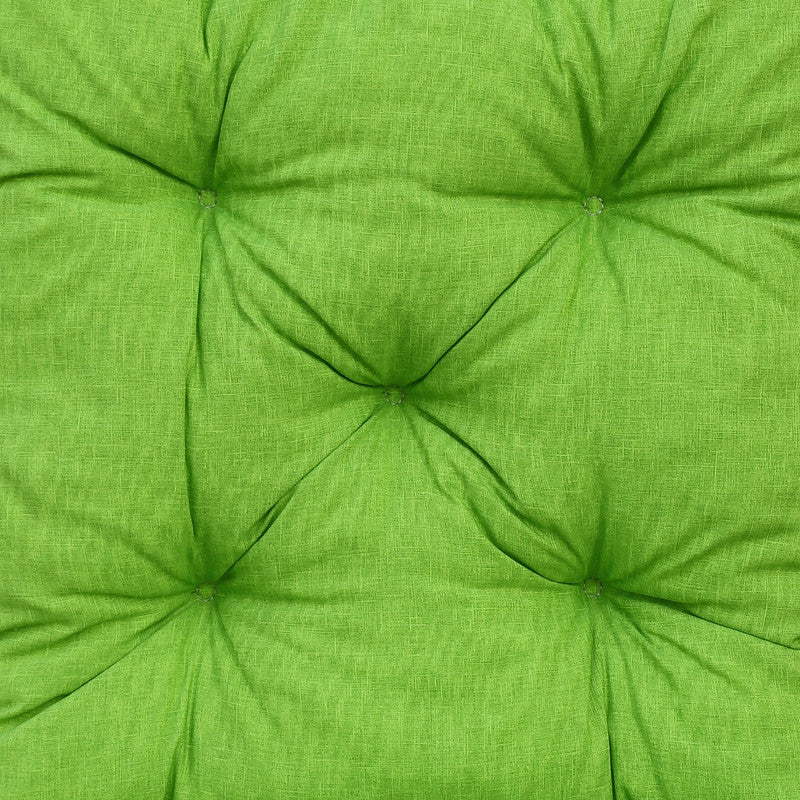 Palettenkissen Set 120x80 cm + 120x60 cm Hellgrün – Palettenauflage mit Rückenteil, UV-beständig & formstabil