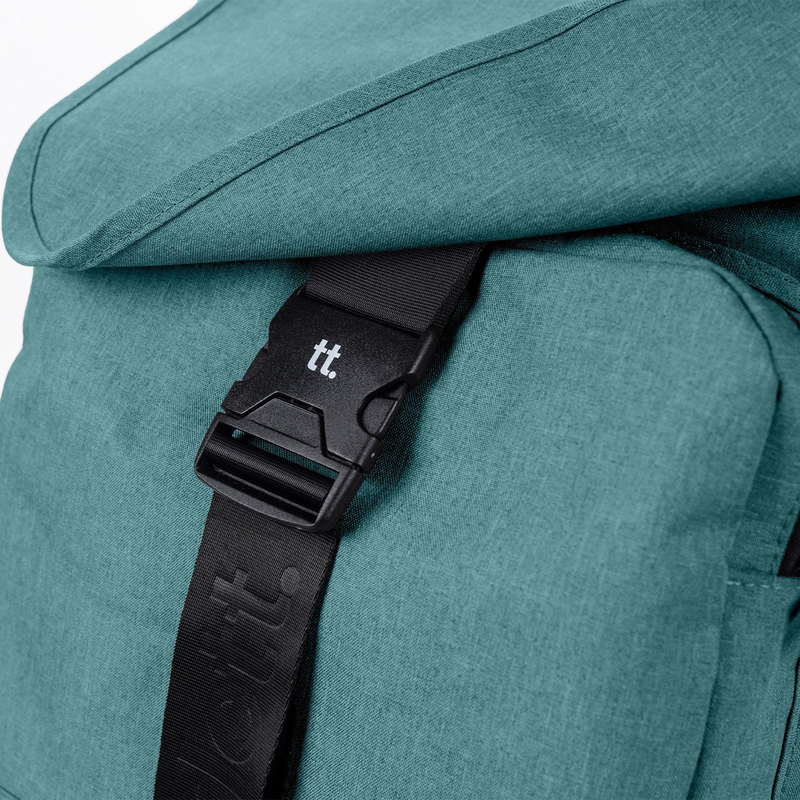 Einkaufstrolley klappbar 53 L mit Kühltasche – Einkaufswagen bis 25 kg belastbar faltbarer Shopping Trolley blau-grün