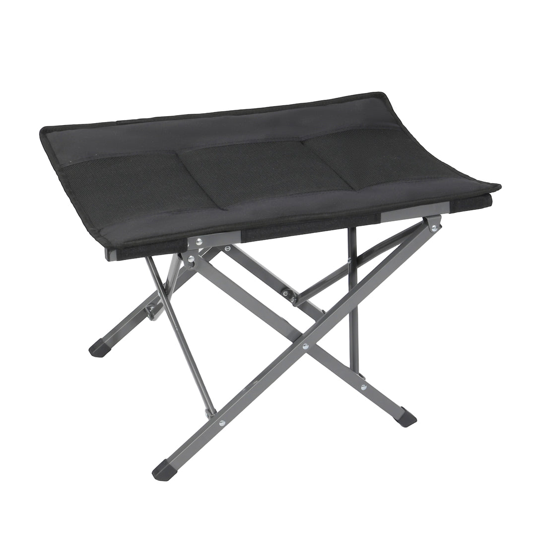 Klapphocker Camping faltbar – leichter Outdoor-Hocker mit 3D-Mesh, tragbar und stabil