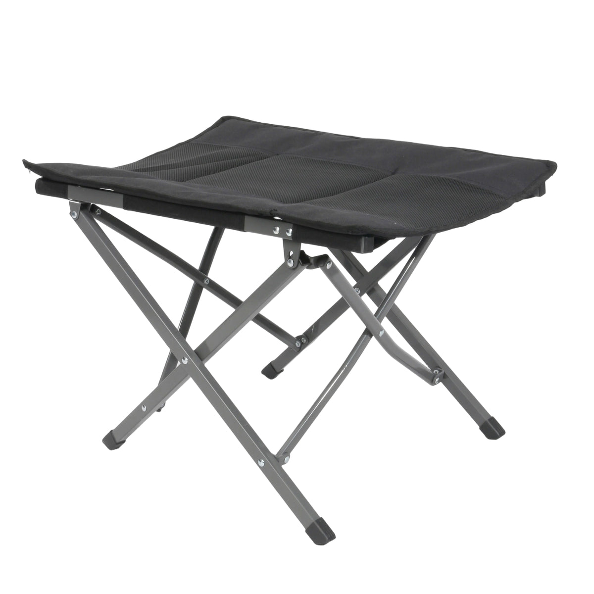 Klapphocker Camping faltbar – leichter Outdoor-Hocker mit 3D-Mesh, tragbar und stabil