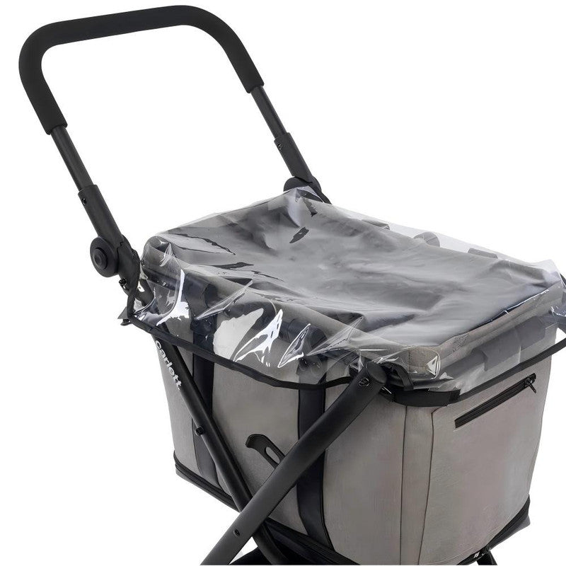 CARLETT Einkaufstrolley klappbar - große Kapazität  – Shopping Trolley mit Rädern & Bremse, bis 32 kg | geprüfte B-Ware